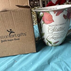 Floral Sister Mug- NWT🤩